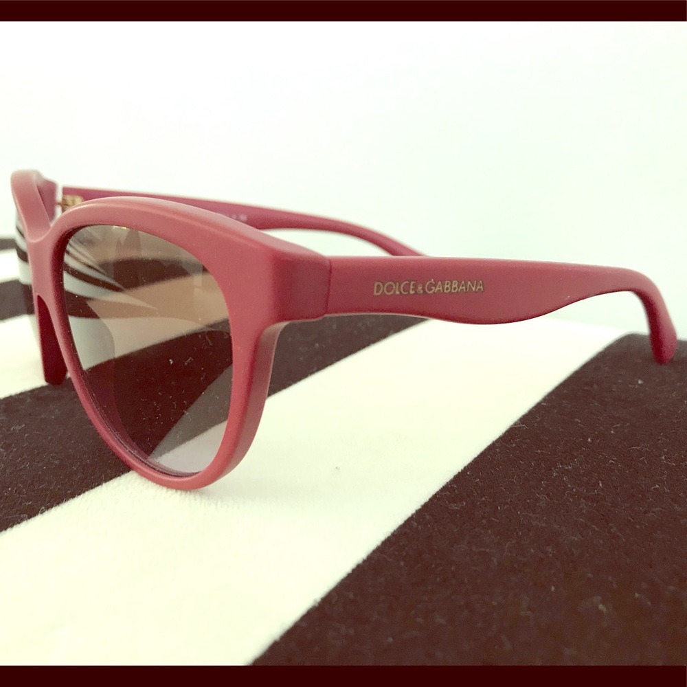 Dolce & Gabbana Kids Sunglasses Burgundy
